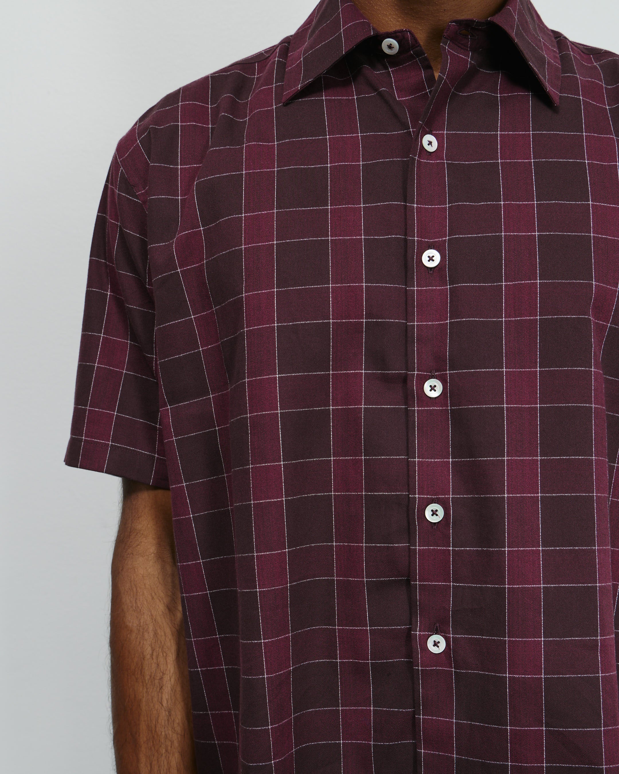 Bind Shirt - Bordeaux Shirt - Image 3