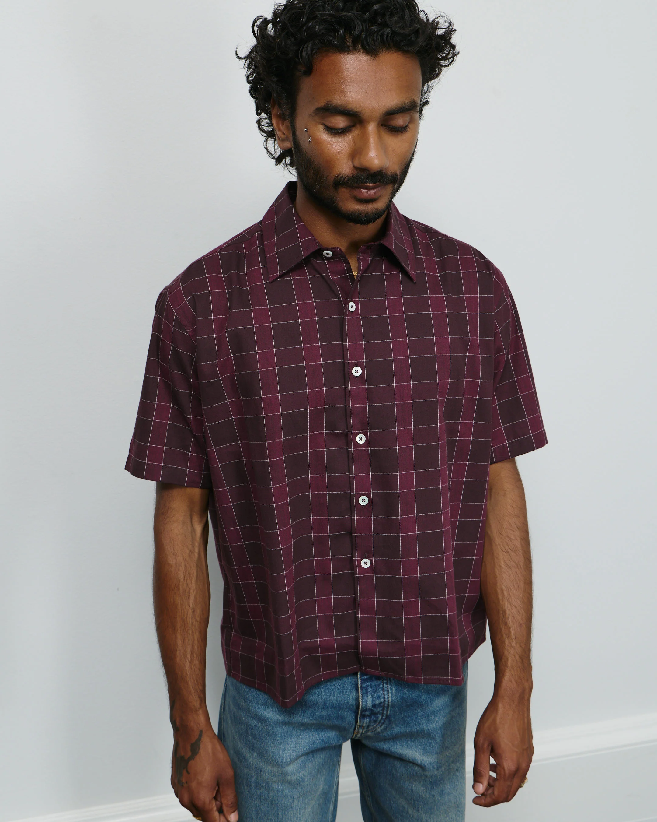 Bind Shirt - Bordeaux Shirt - Image 4