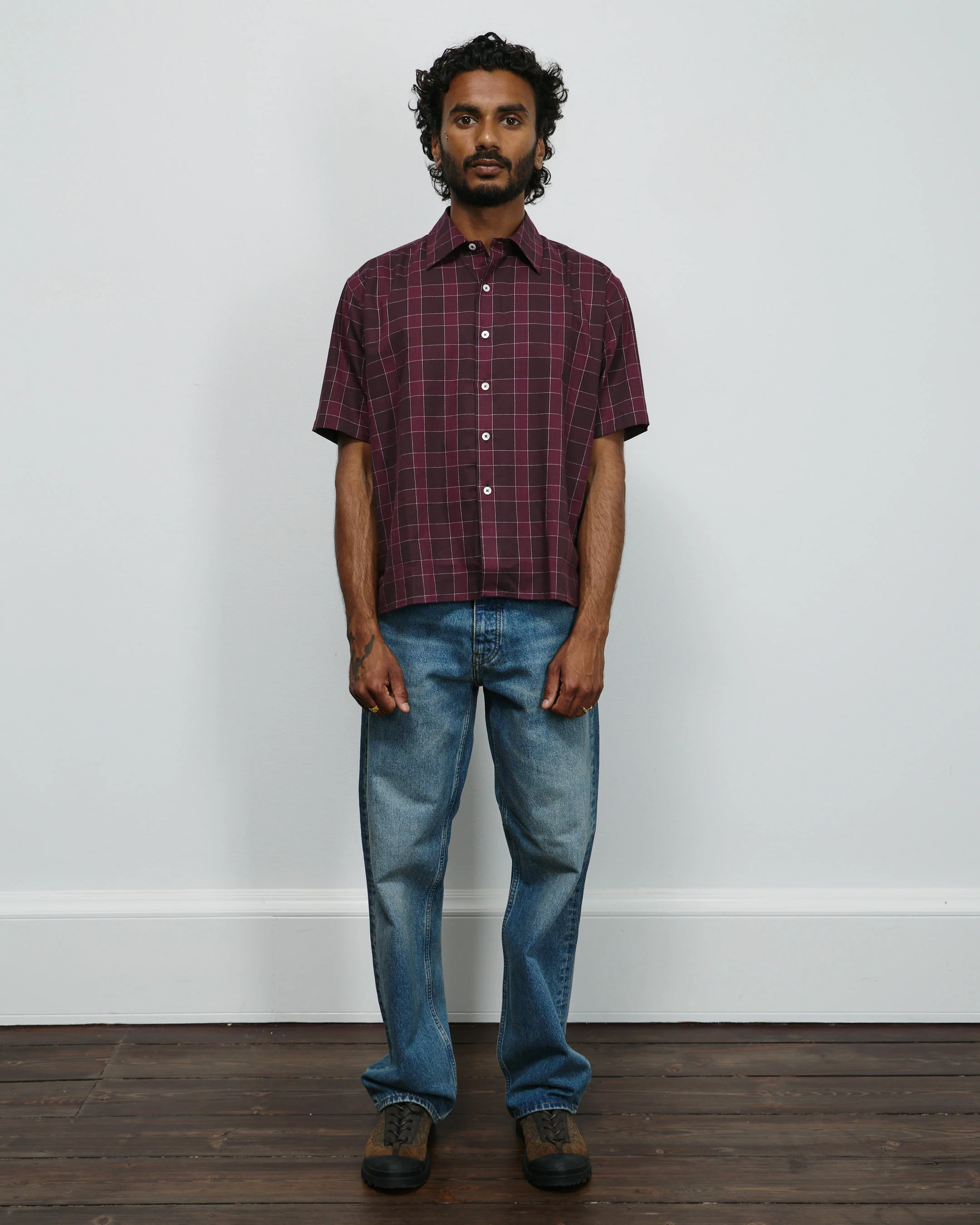 Bind Shirt - Bordeaux Shirt - Image 6