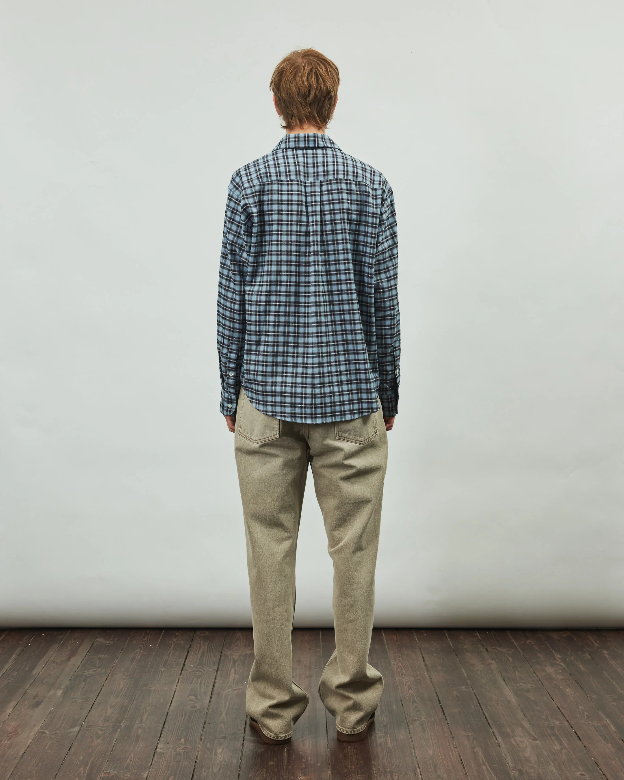 Find Shirt - Blue/Black/White Check - Image 4