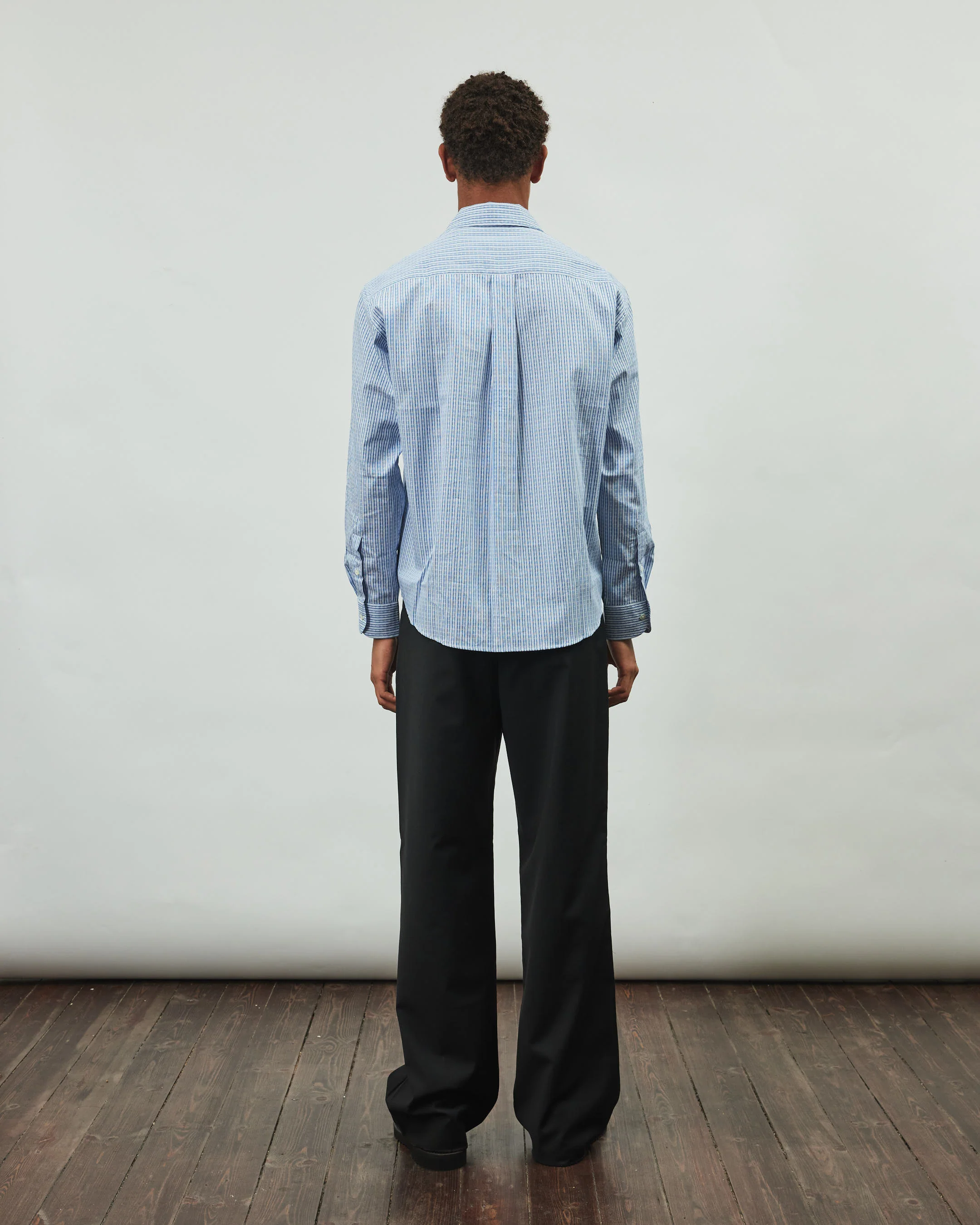 Find Shirt - Blue/White Stripe - Image 4